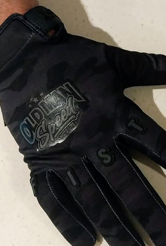 FIST/OLD MAN SPEED CAMMO GLOVE!