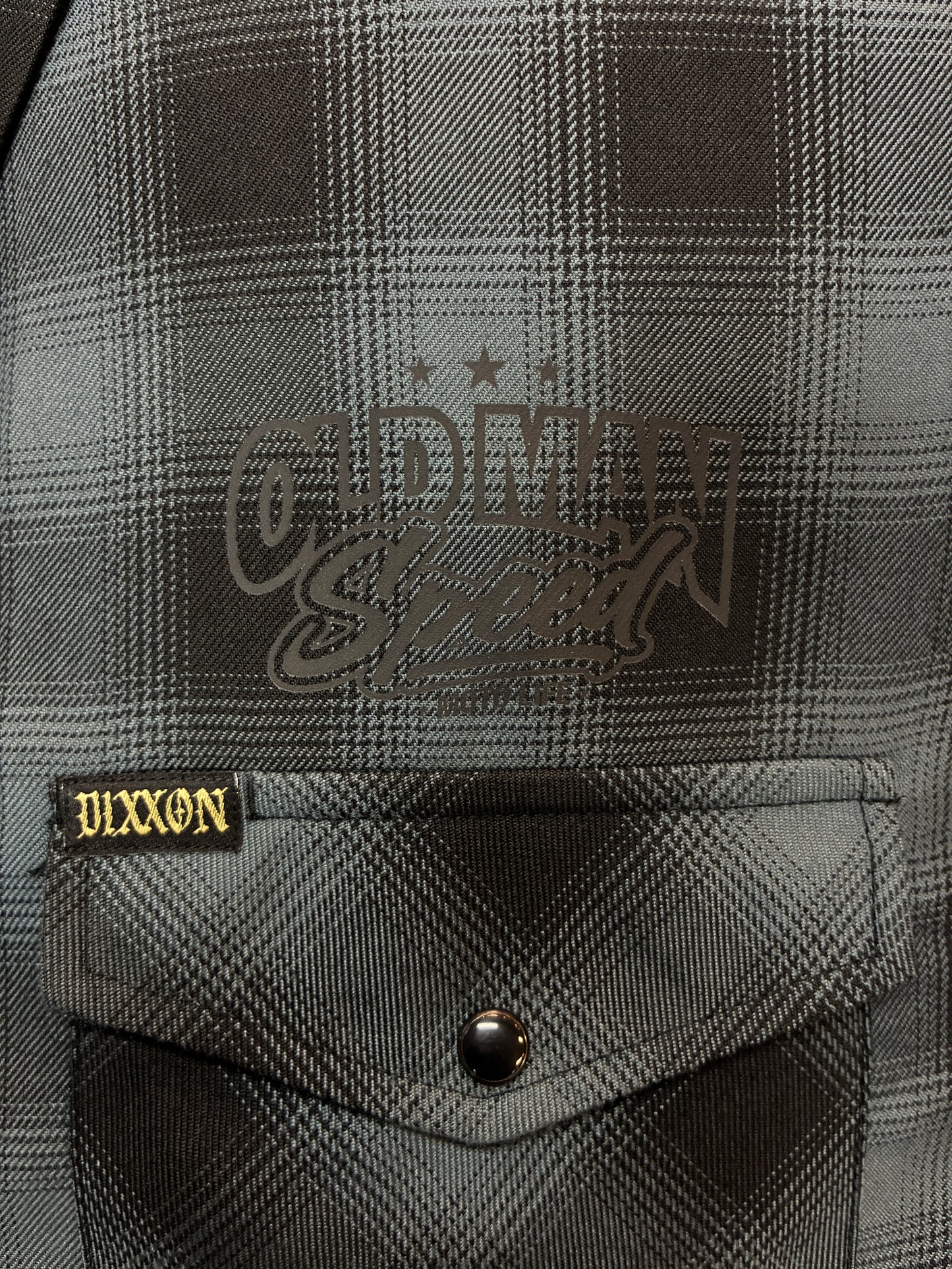 OLD MAN SPEED DIXXON FLANNO!!!!  - BAD ASS OLD MAN SPEED LOGO
